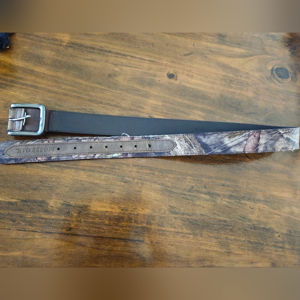 Mossy Oak Camo Belt with a stretchy waist | M 34-36 | Hunting, Camouflage, Men's - Picture 2 of 7